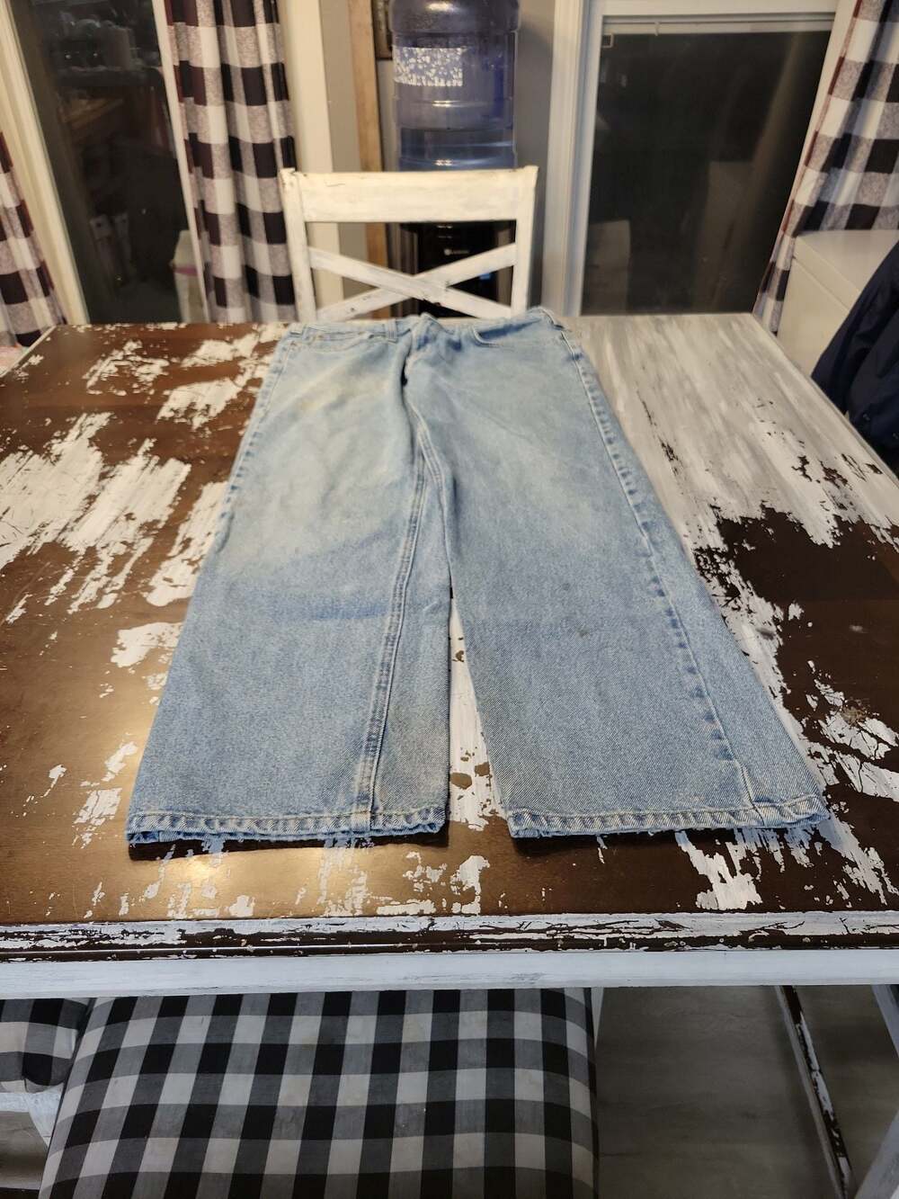 Carhartt B460 LV8 Relaxed Fit Denim Jeans Light Wash